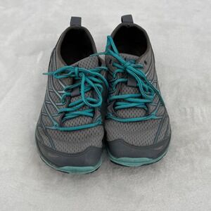 Merrell Bare Access Arc 3 Shoes, Sleet & Scuba Blue, Size 6, Trail Running Shoes